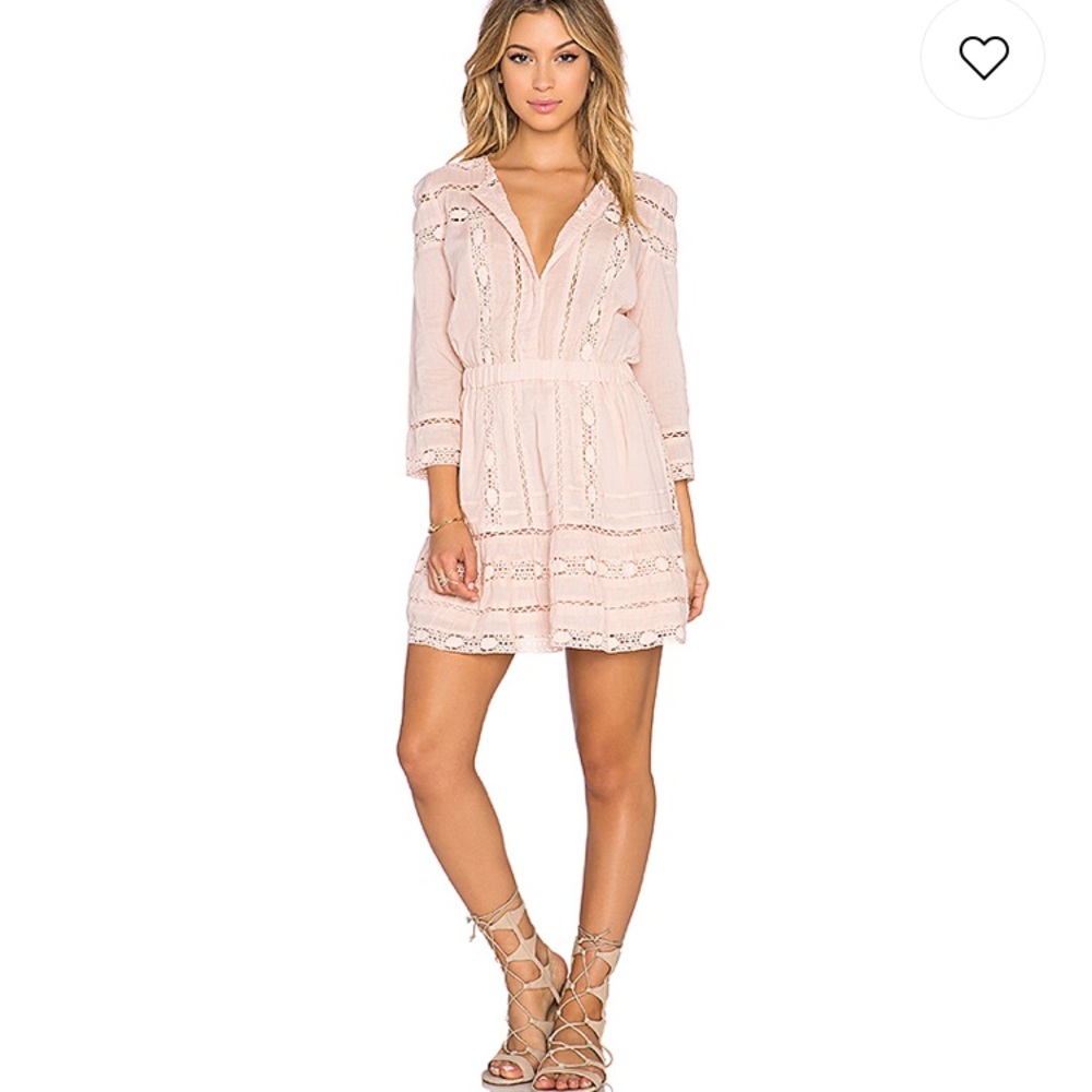 NO LONGER AVAILABLE • Pink Lace Dress
